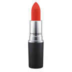 Mac Powder Kiss Lipstick - Style Shocked! Clean Red Orange