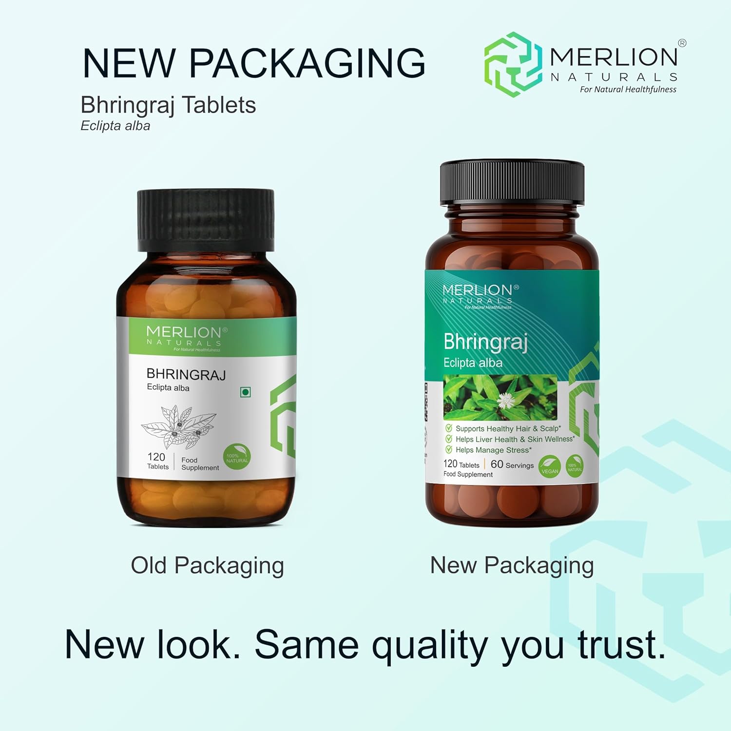Merlion Naturals Bhringraj 500mg Tablets - Distacart