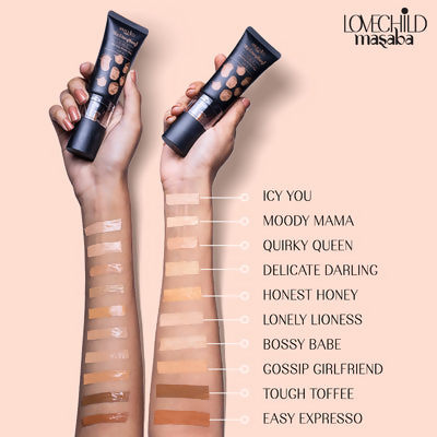 LoveChild By Masaba Gupta Skip Everything Blurring Serum Skin Tint - Delicate Darling