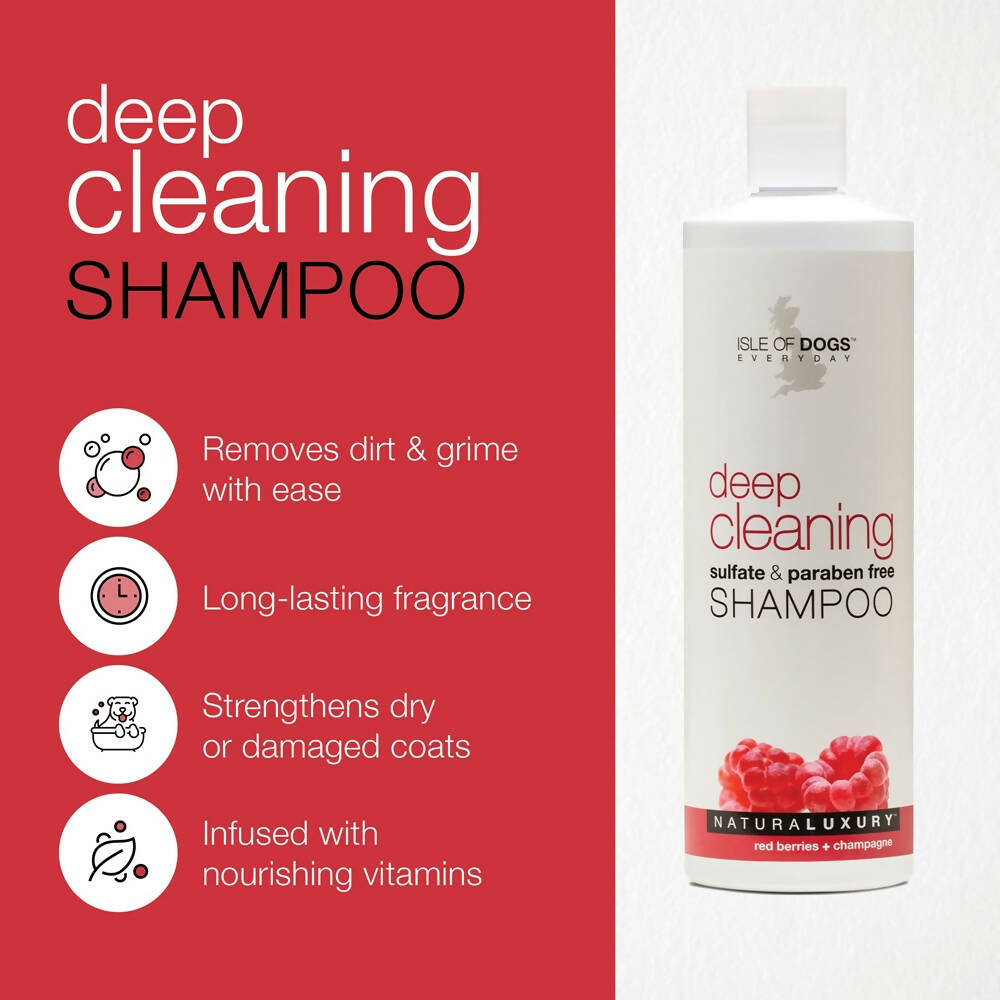 Isle Of Dogs Deep Cleaning Sulfate & Paraben Free Shampoo