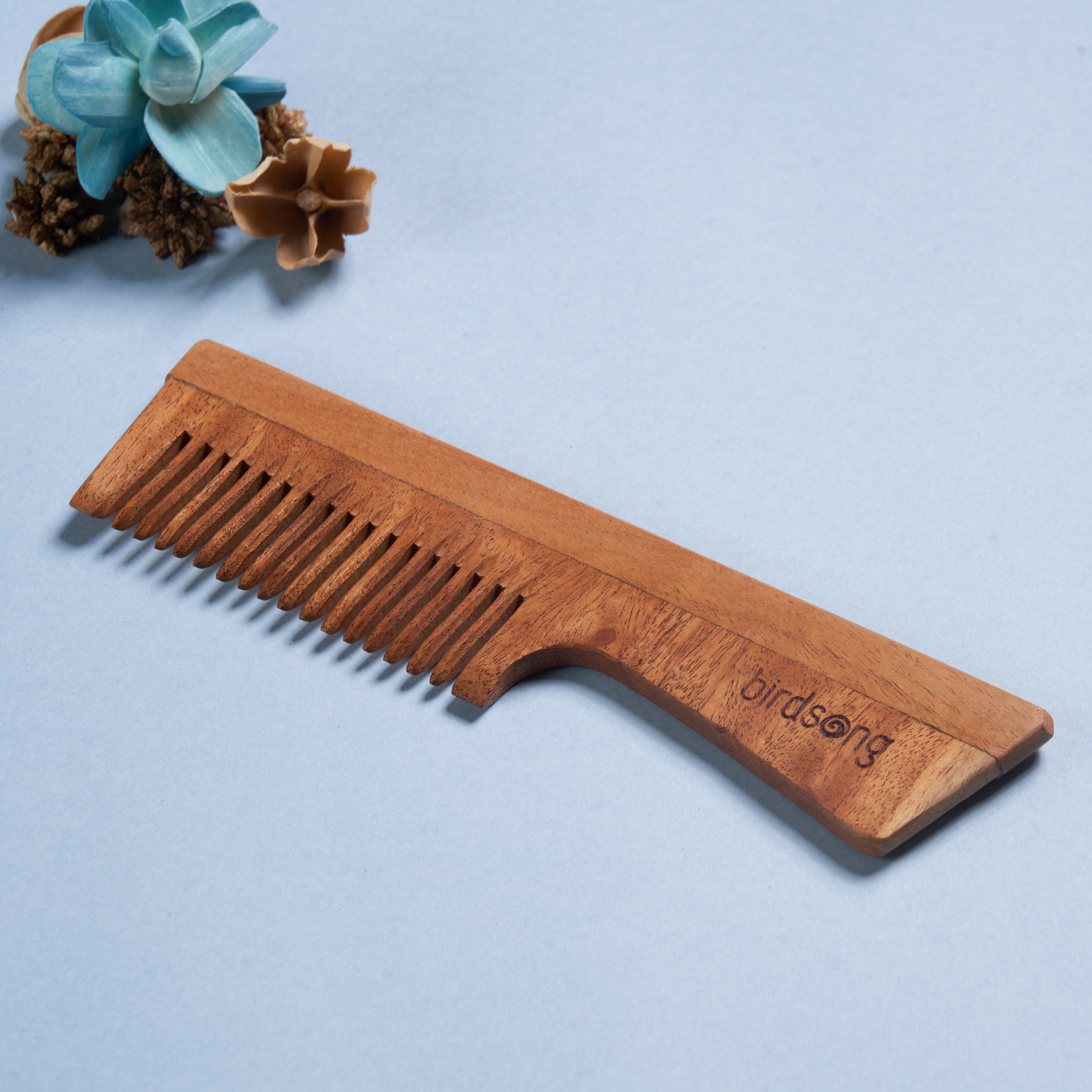 neem wood hair comb