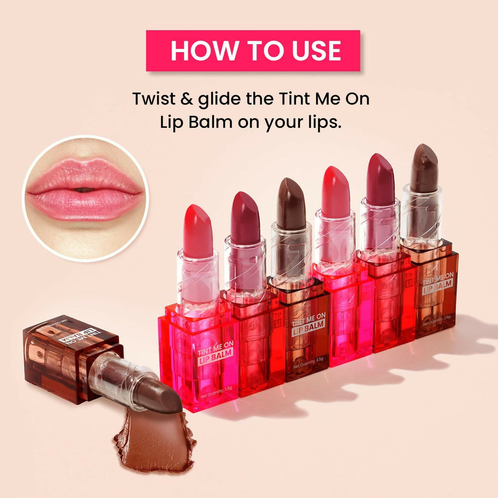 Swiss Beauty Tint Me On Lip Balm - Pink Macaroon