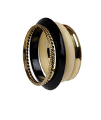 Brass Alloy Designer Brass Five Bangle Set - The Pari - Distacart
