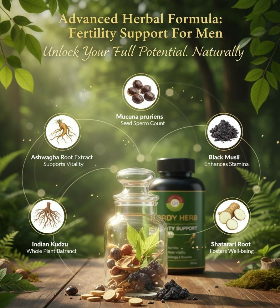 Cordy Herb Advanced Male Vitality Capsules