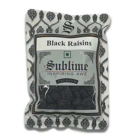 Sublime Inspiring Awe Black Raisins