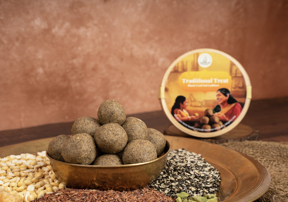 Narchuvai Foods Black Urad Dal Laddoos - Distacart