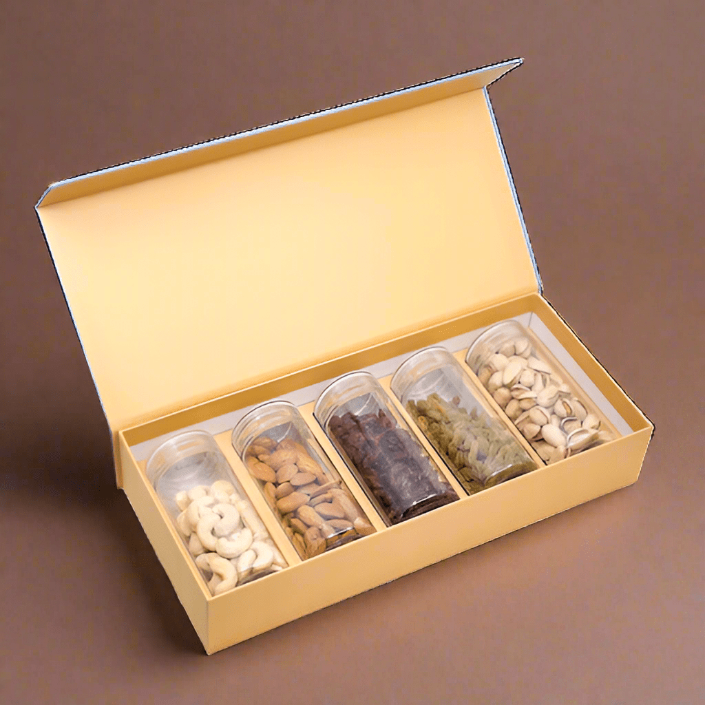 Shree Mithai Blue Titanium Dry Fruit Box - Distacart