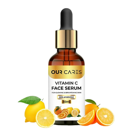 Our Cares Vitamin C Daily Glow Face Serum for Men & Women