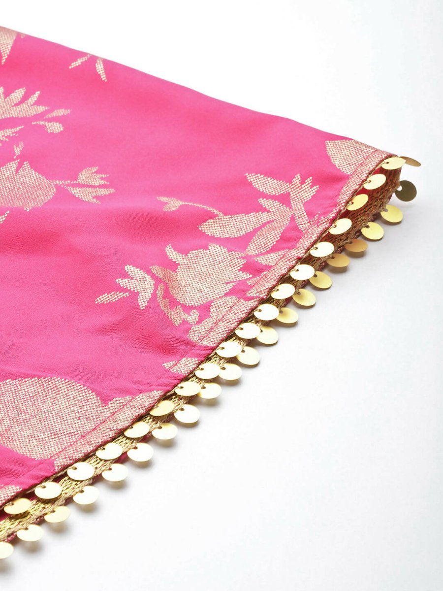 Ahalyaa Women's Traditional Wear Co-ods - Pink - Distacart