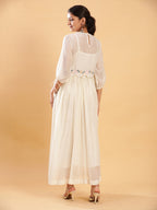 BohoJazz Bohemian Signature Dress with Embroidered Mul Top - Distacart