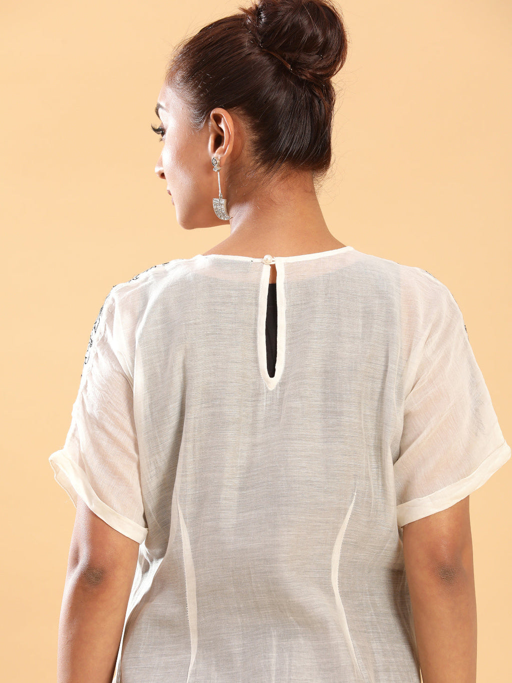 BohoJazz Bohemian Signature Mul Dress with Crushed Black Inner - Distacart