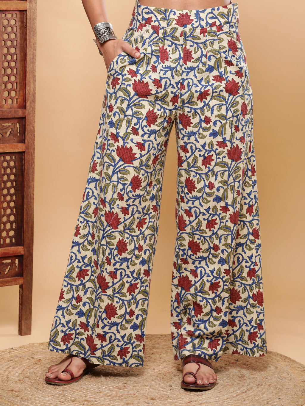 BohoJazz Boho Style Ajrakh Pants - Distacart