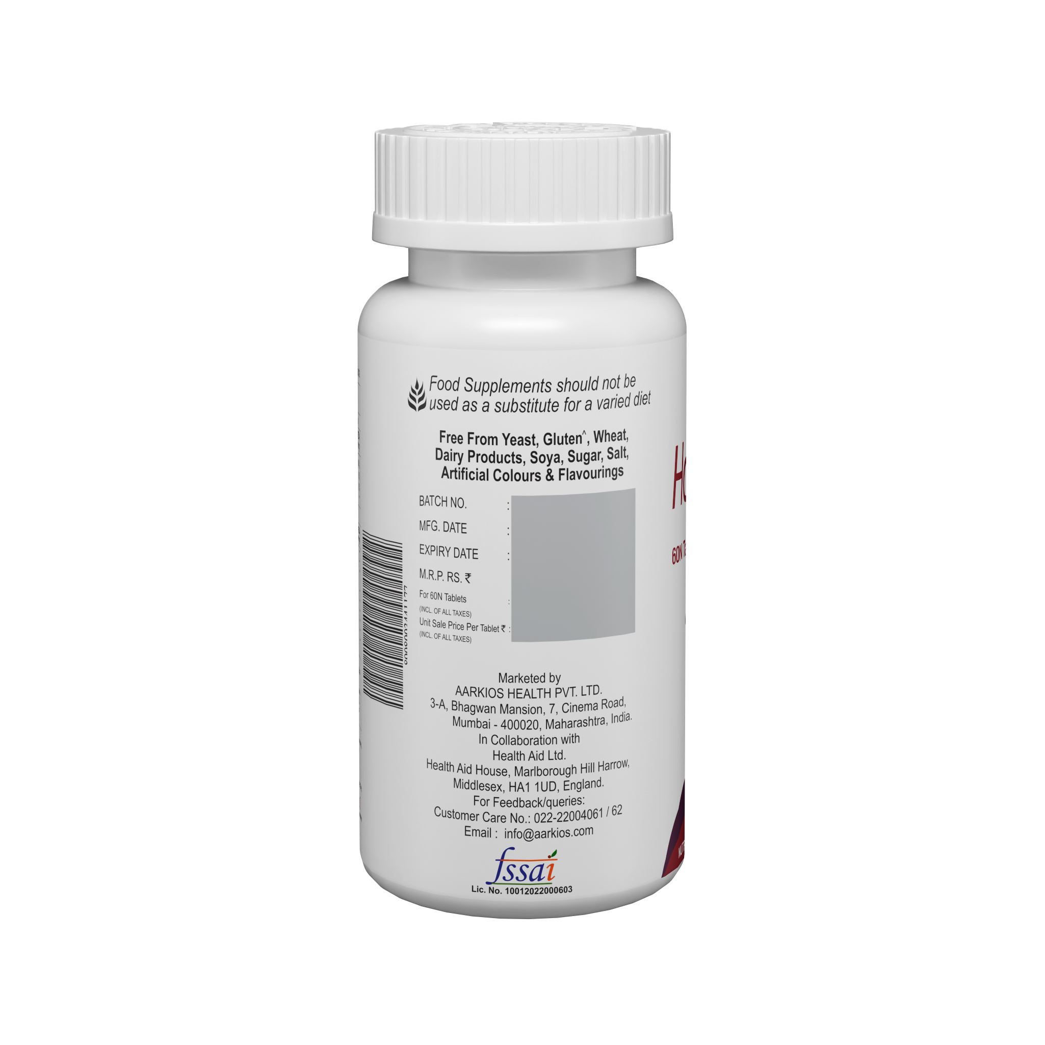 HealthAid Horse Chestnut Complex Tablets - Distacart