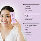 Foxtale Nourishing Face Moisturizer With Niacinamide For 24 Hr Hydration & Lightweight - Distacart