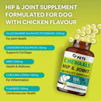 Carbamide Forte Pets Chewable Hip and Joint Tablets