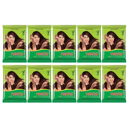 Neeta Henna Powder Enriched With Natural Herbs-Natural Brown