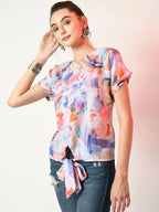 Myshka Women's Multi Printed Top