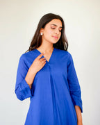 Aayaa Designer Pure Cotton 2 Piece Set Kurti & Set - Distacart
