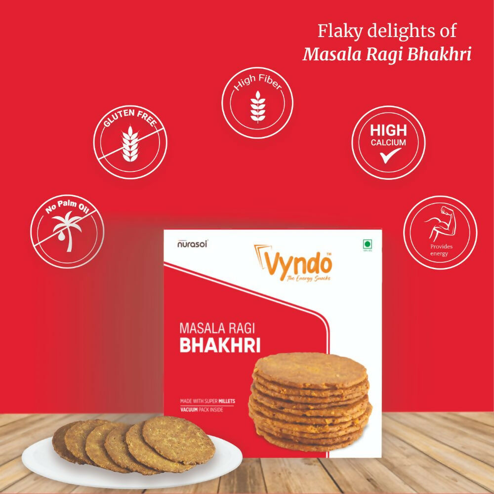 Vyndo Masala Ragi Bhakhri - Distacart