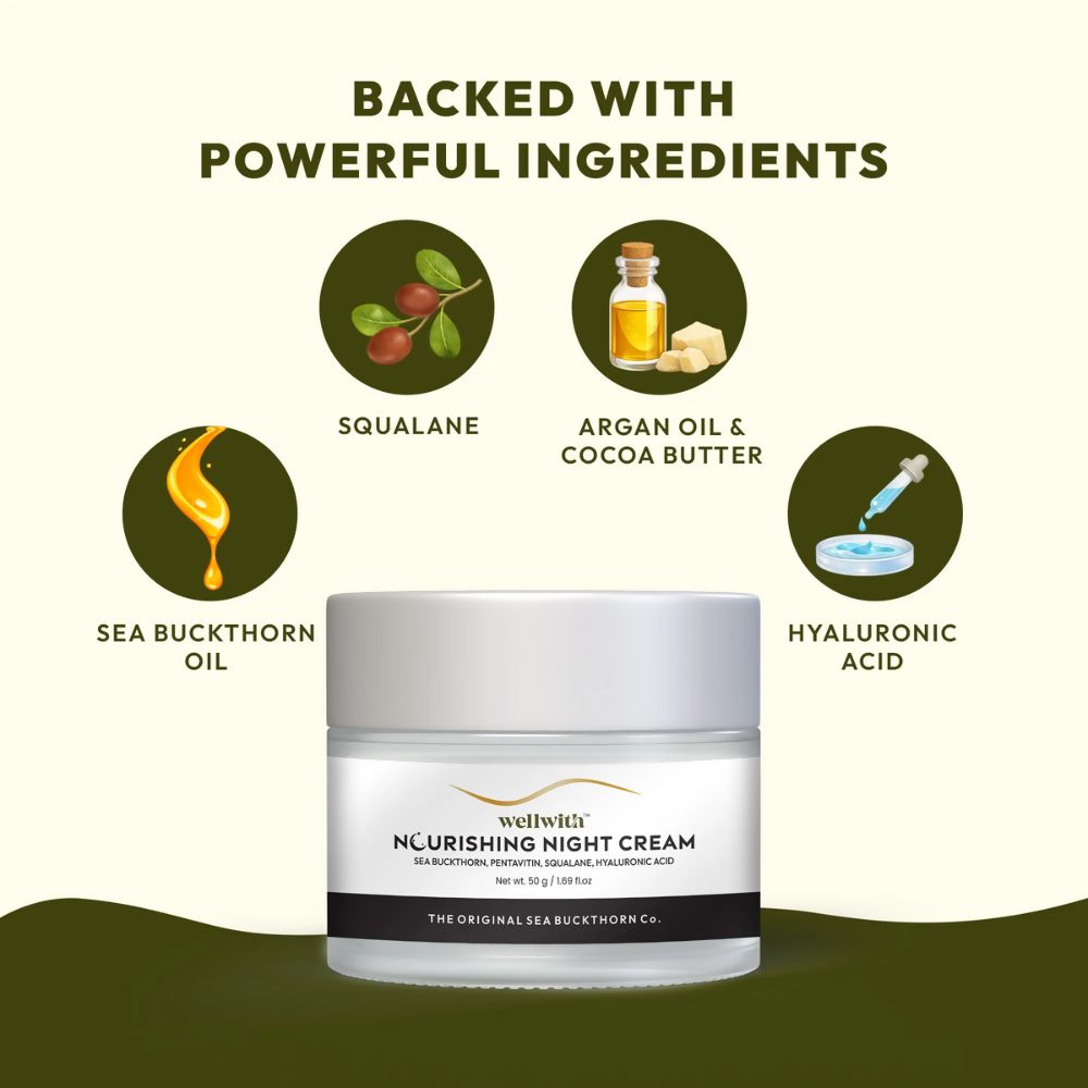 Wellwith Nourishing Night Cream - Distacart