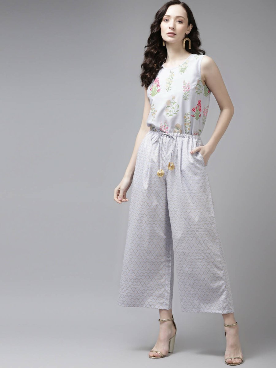 Ahalyaa Women's wear trendy Jumpsuit - Blue - Distacart