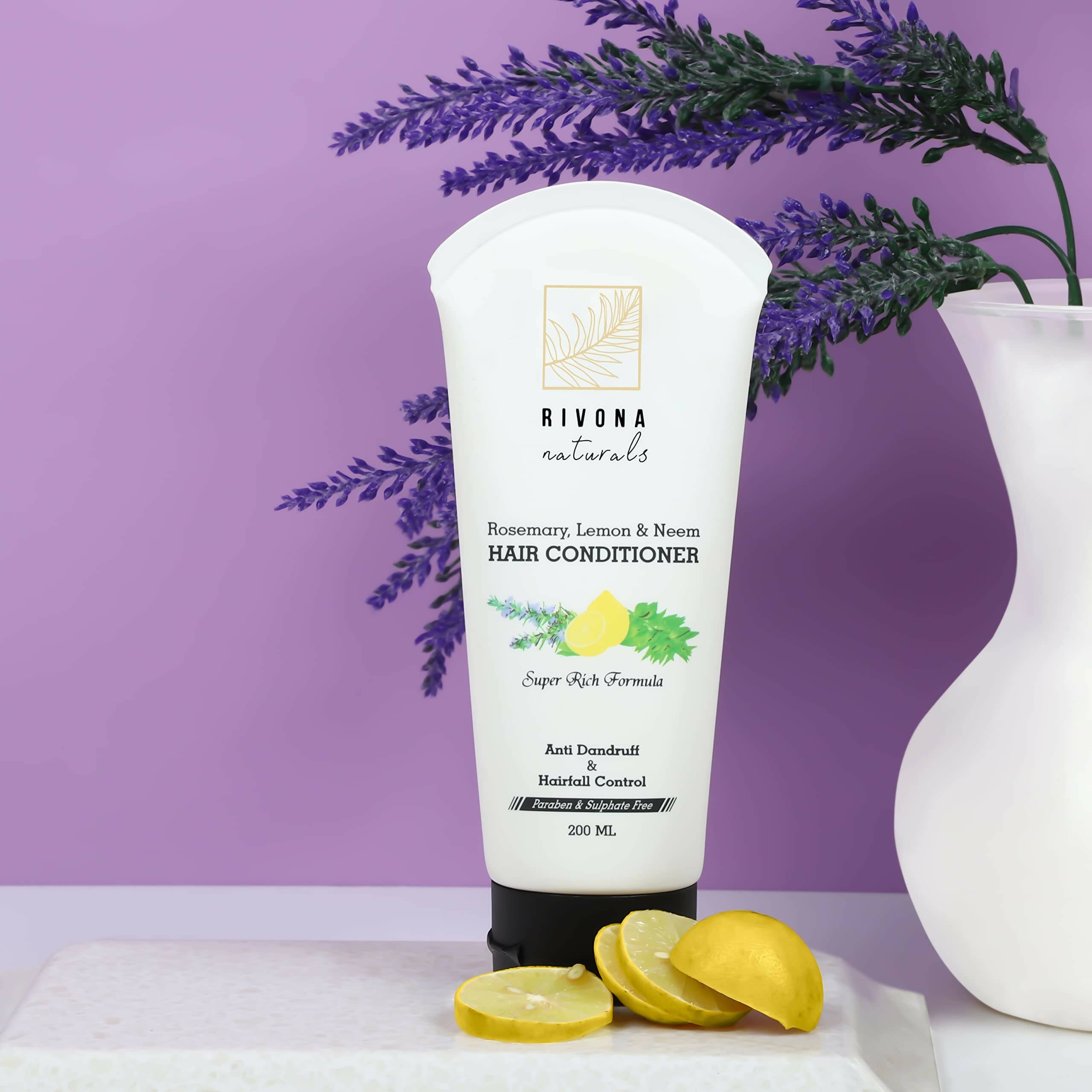 Rivona Naturals Rosemary, Lemon & Neem Hair Conditioner