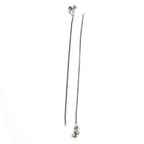 Mominos Fashion Kamal Johar Oxidised Silver Simple Anklets