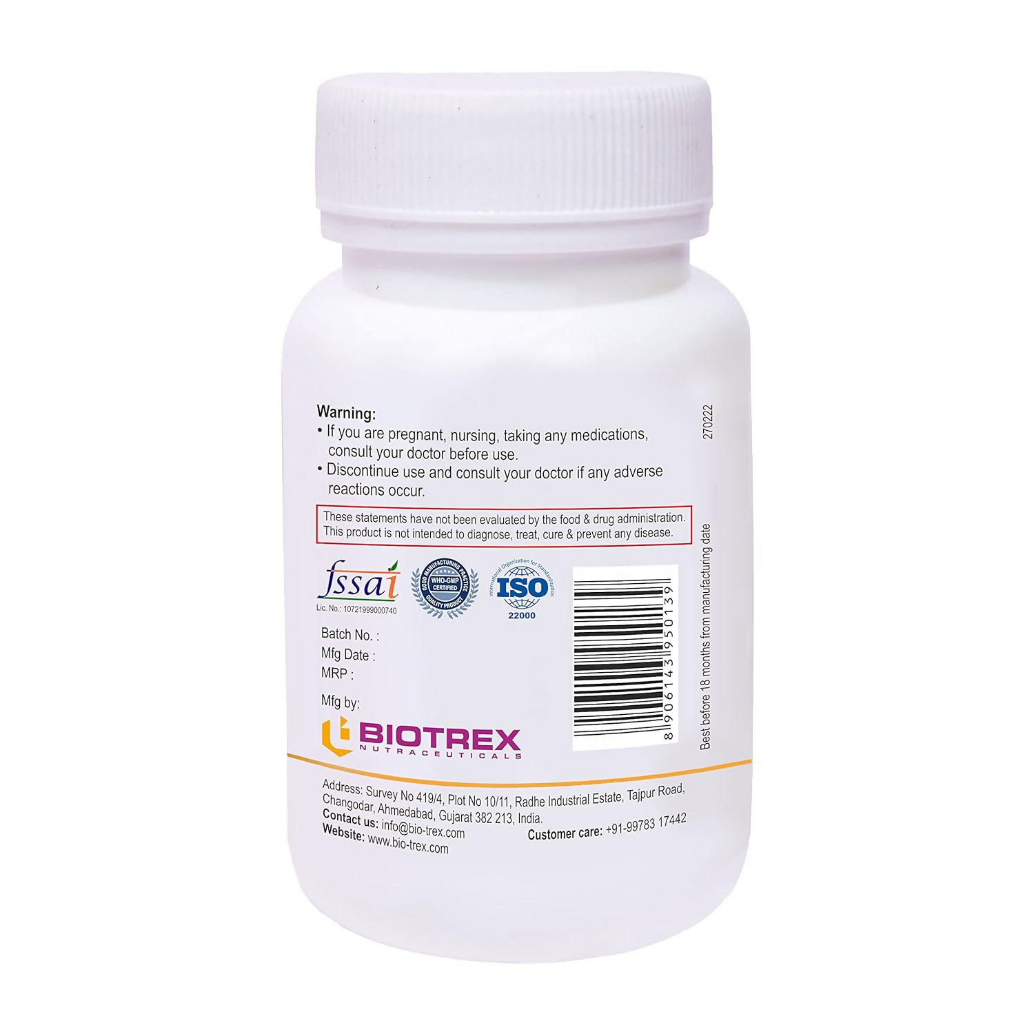 Biotrex Nutraceuticals Noni Capsules (1000mg) - Distacart