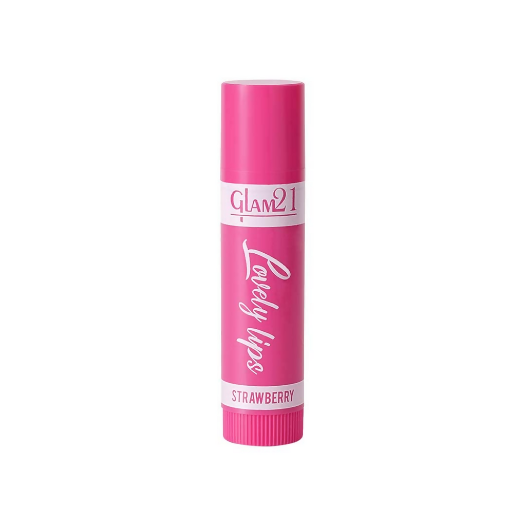 Glam21 Moisturizing Lip Balm Fruit Extract & Infused Active Ingredients - Strawberry - Distacart