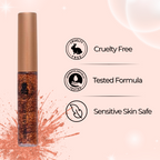 BOBI Glitter Eyeliner Orange Diamond Sparkle Finish
