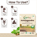 Nutriorg Certified Organic Ashwagandha Powder - Distacart