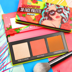 Rude Cosmetics Nofilter 3d Face Palette - Roses