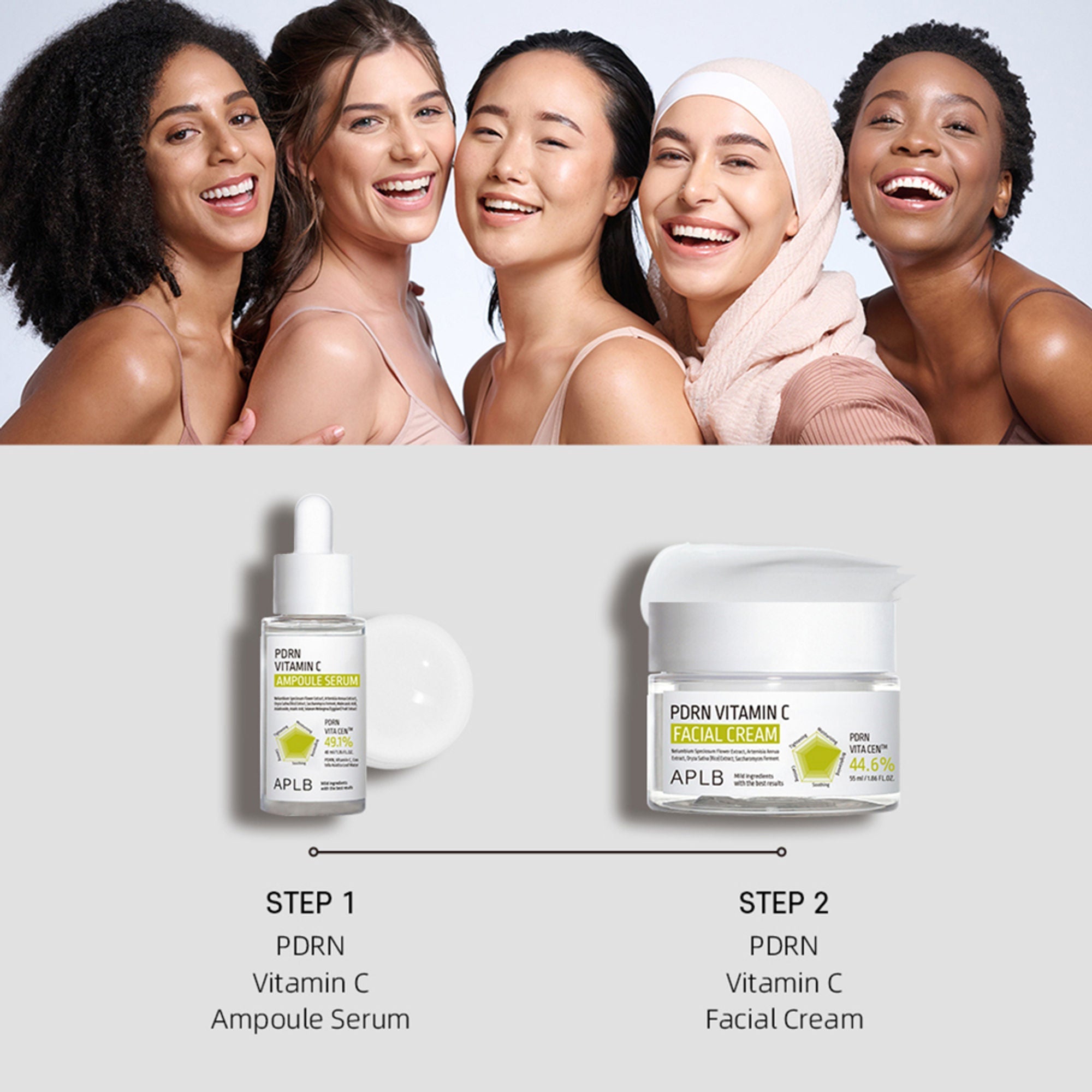 APLB Pdrn Vitamin C Facial Cream
