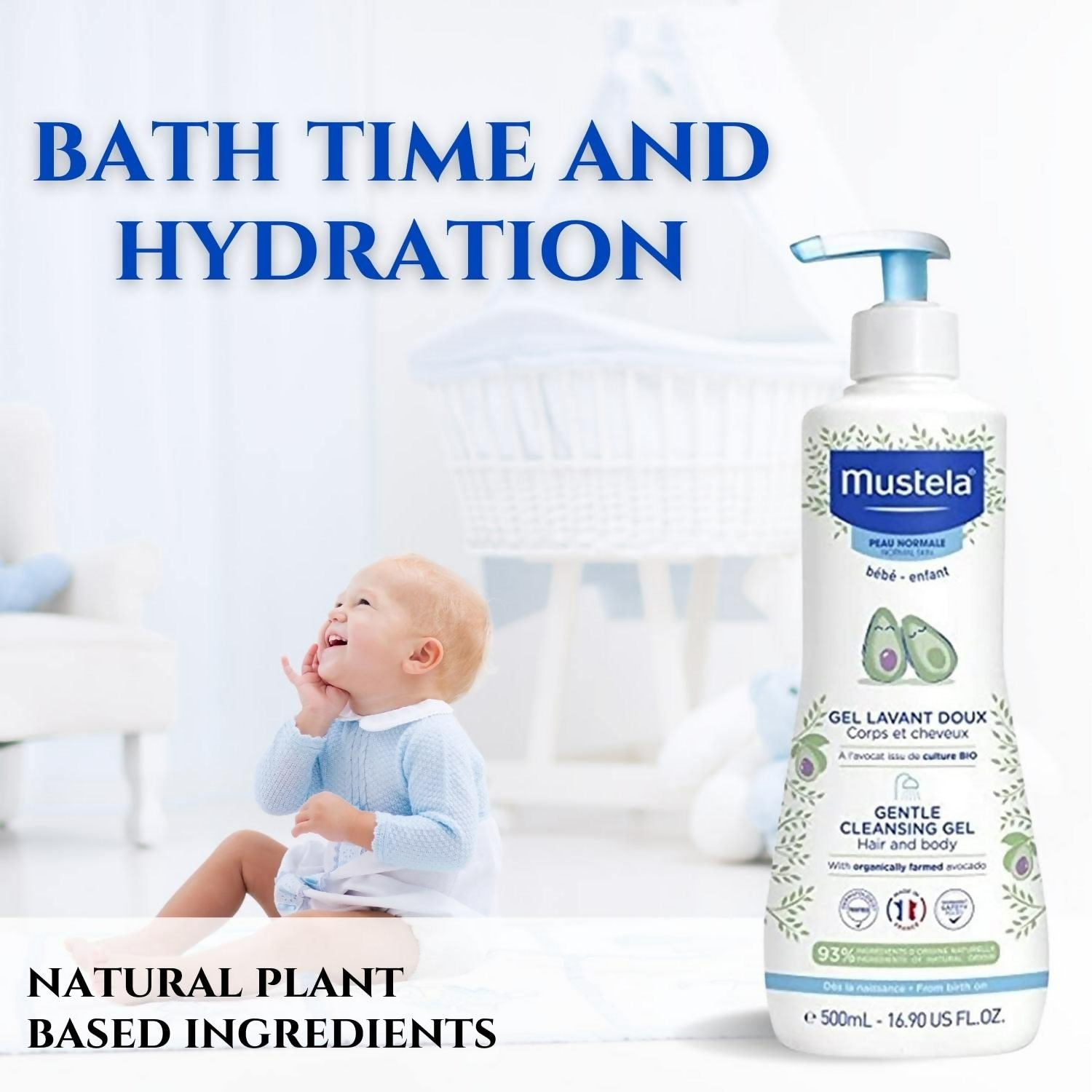 Mustela Bathtime Essential Kit Set