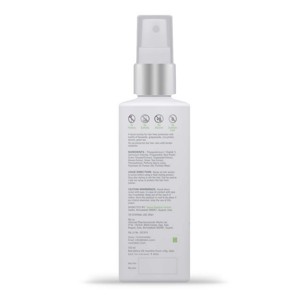 Ktein Natural Hair Heat Protection Spray