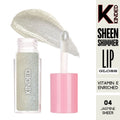 KINDED Sheen Shimmer Lip Gloss - 04 Jasmine Sheer