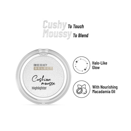 Swiss Beauty Select Cushion Mousse Highlighter - 1 Pearl Glow
