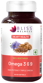Bliss Welness Cardio Bliss + Omega 3 6 9 Capsule