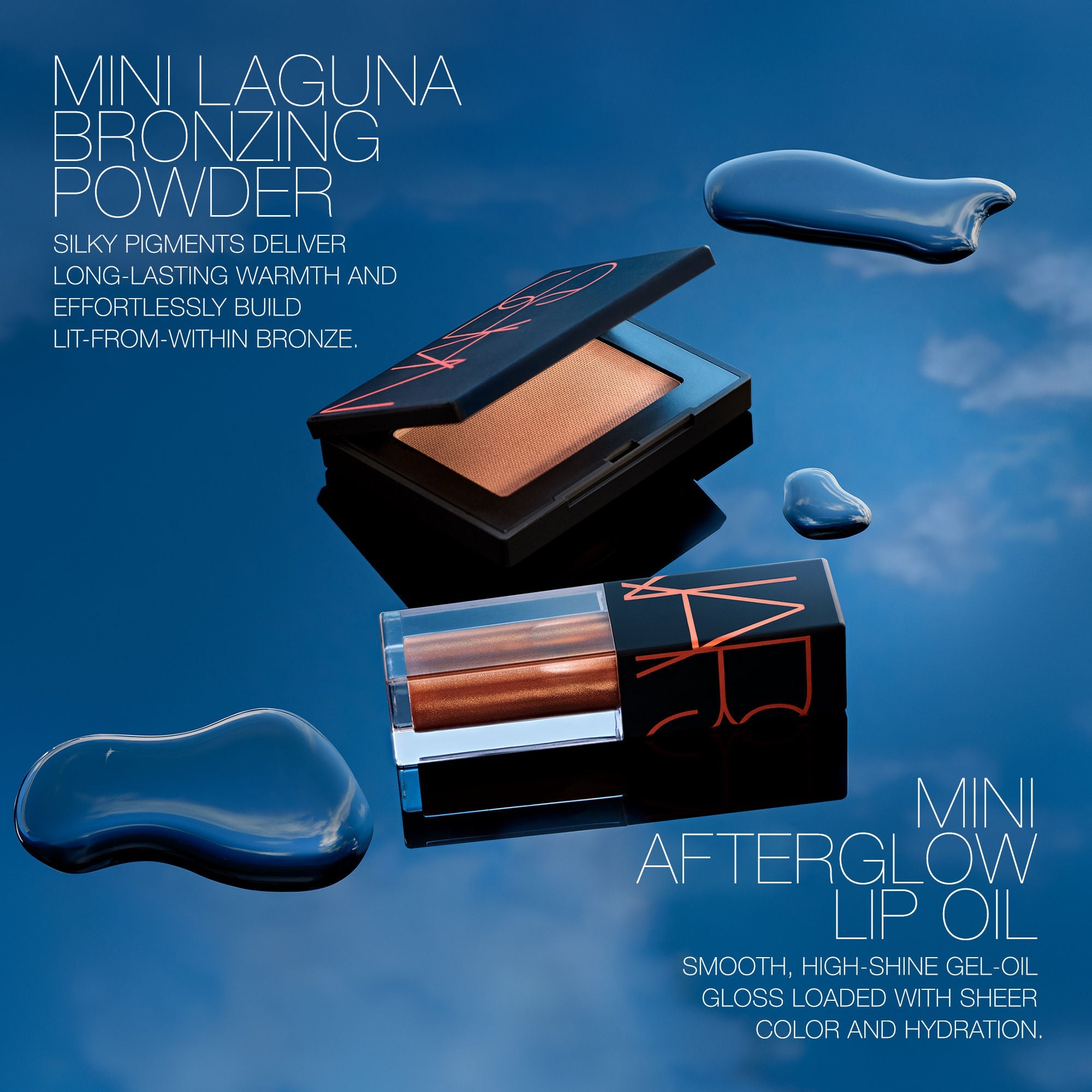 NARS Mini Laguna Bronzer & Lip Oil Duo