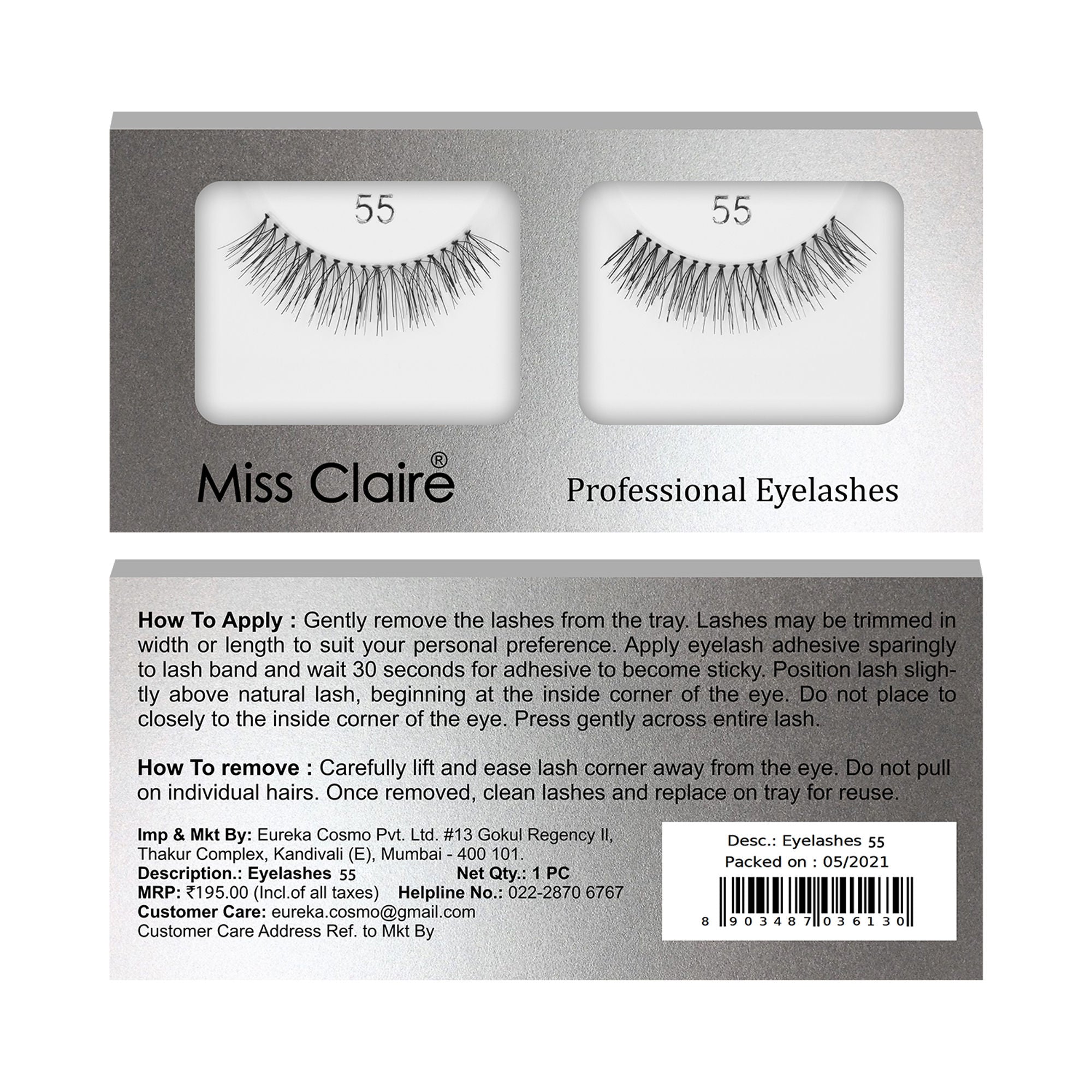 Miss Claire Eyelashes - 55 - Distacart