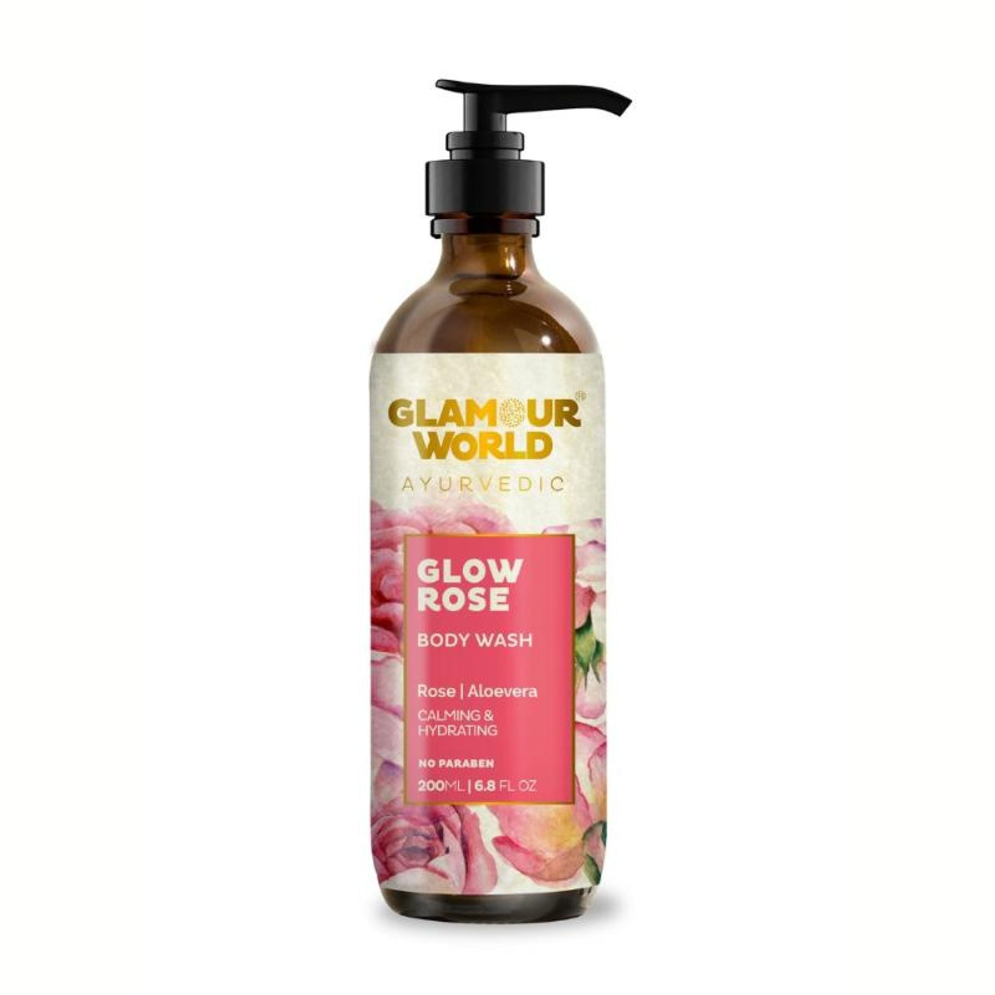 GLAMOUR WORLD AYURVEDIC Glow Rose Body Wash