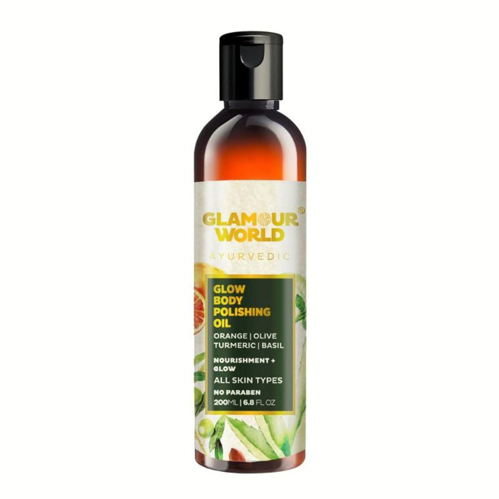 GLAMOUR WORLD AYURVEDIC Glow Body Polishing Oil