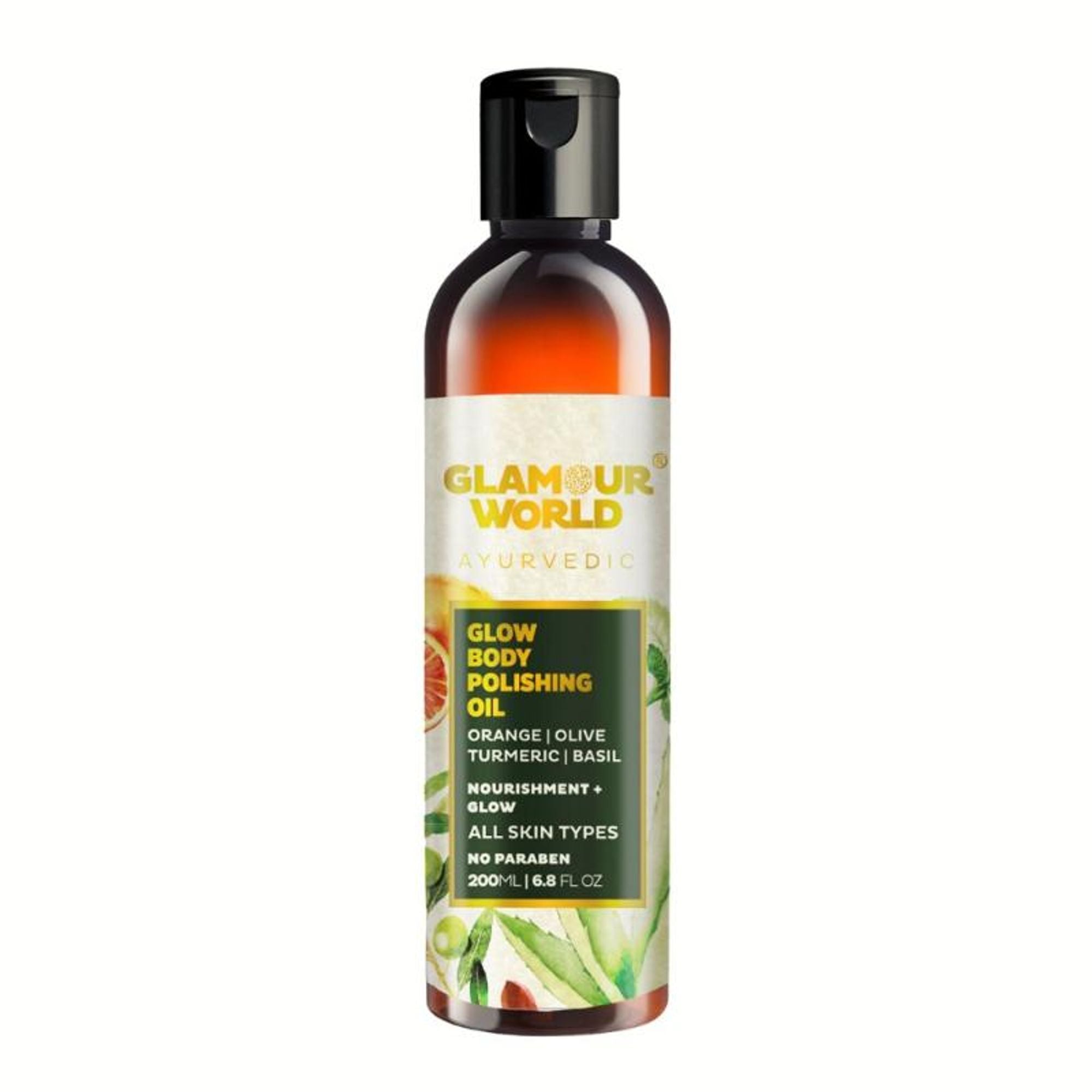 GLAMOUR WORLD AYURVEDIC Glow Body Polishing Oil