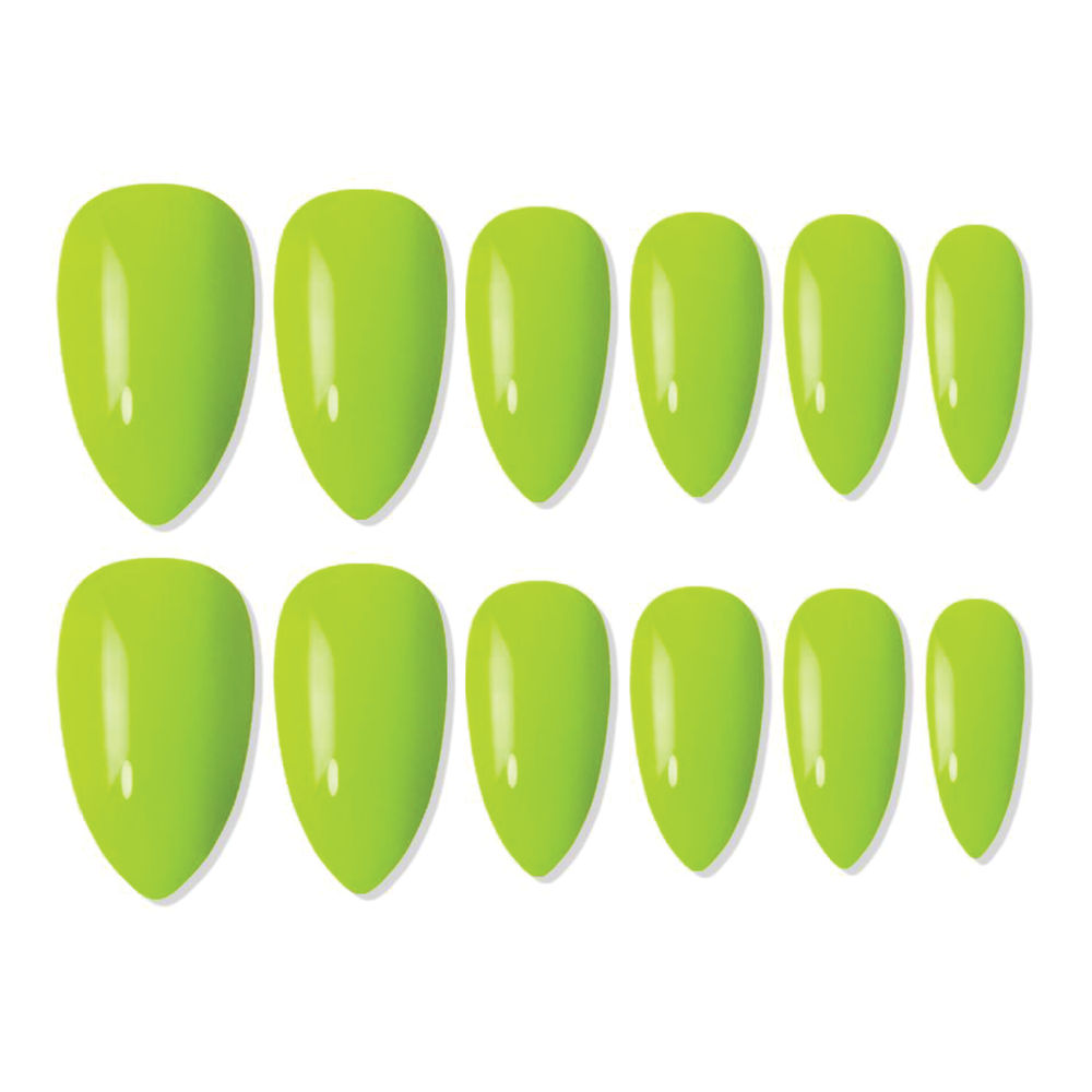 shills professional reusable press on nails almond spn650