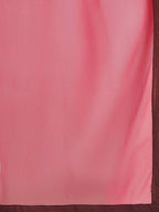 All About You Women Pink Printed Kurta with Palazzos & Dupatta