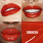 Maybelline New York Super Stay Vinyl Ink Liquid Lipstick, Instant Shine Lasts Up To 16H - Siracha Sauce