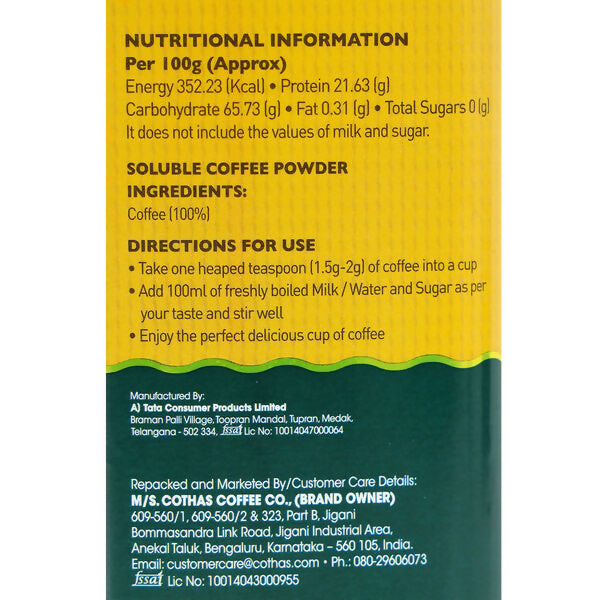 Cothas Coffee Royal Blend Instant Coffee Powder - Distacart