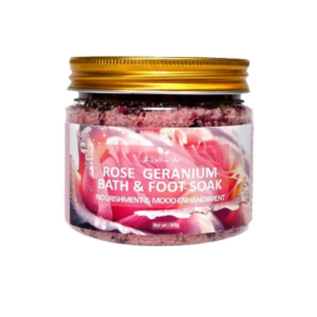 The Wellness Shop Rose Geranium Bath and Foot Soak