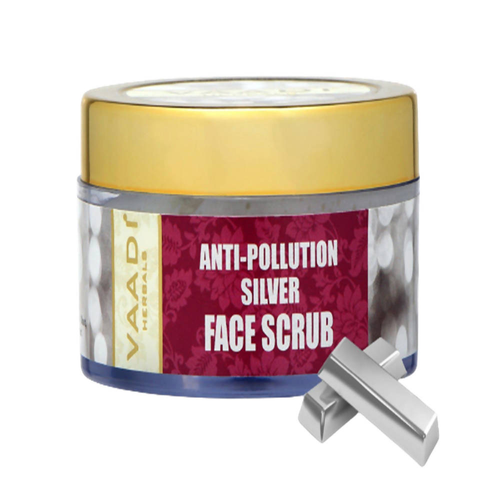 Vaadi Herbals Anti-Pollution Silver Face Scrub