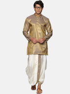 Sethukrishna Blue Kurta with Dhoti Pants For Men - Distacart